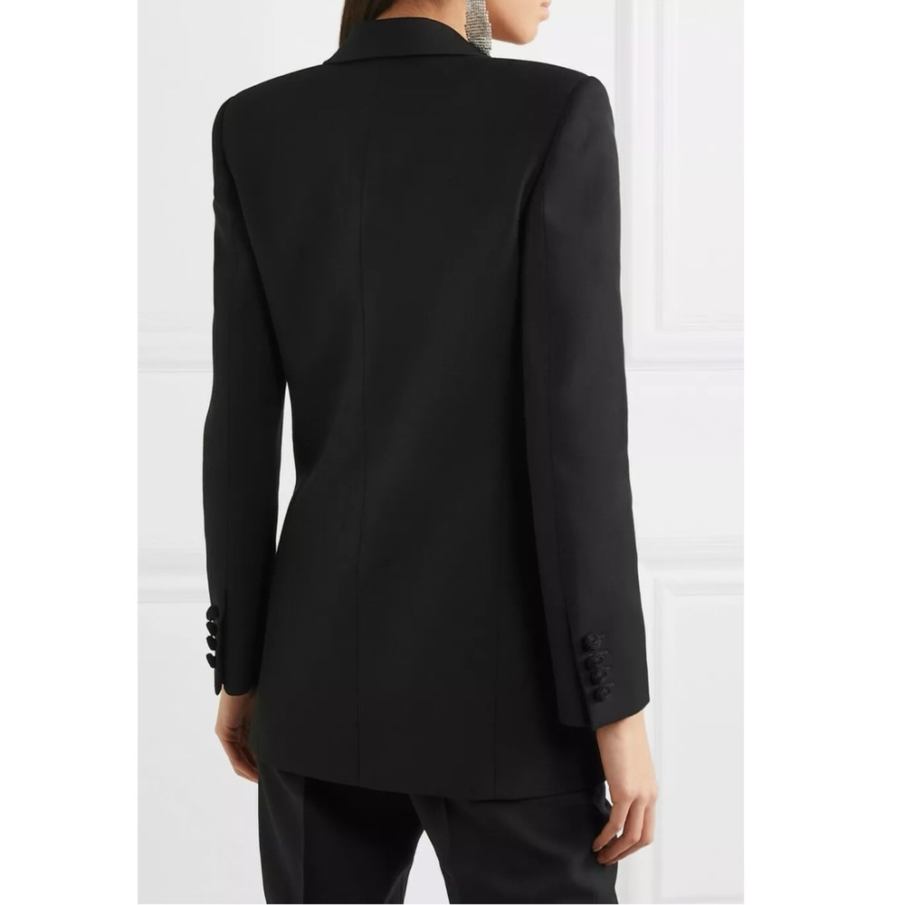 🖤 SAINT LAURENT YSL Wool Rope Button Jacket 46/14 - Picture 4 of 12